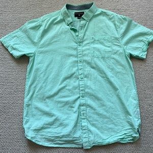 Billabong blue men’s shirt sleeve tshirt.